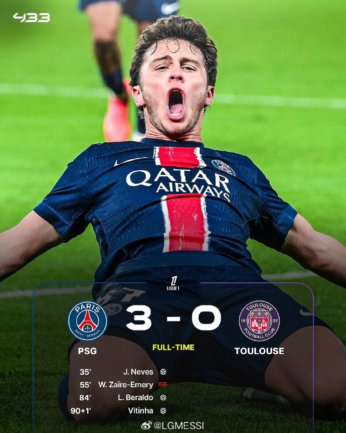 威廉希尔官网-巴黎圣日耳曼主场擒科尔多瓦，豪取三分